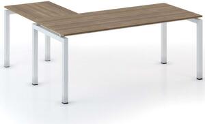 Stôl PRIMO SQUARE 1800 x 1800 mm, orech