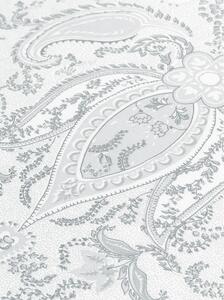 Sivé obliečky na dvojlôžko z bavlneného saténu Maison Majolie Grantham, 200 x 200 cm