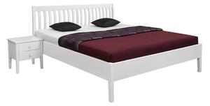 Masívna posteľ TALIA 180x200 biela