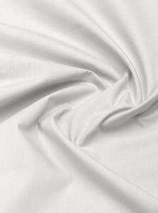 Sivé obliečky na jednolôžko z bavlneného perkálu Westwing Collection, 160 x 210 cm