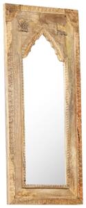 Zrkadlo 50x3x110 cm masívne mangovníkové drevo