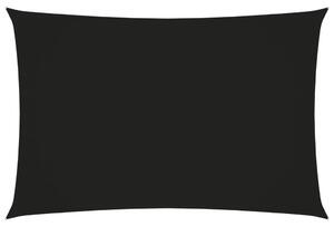 Tieniaca plachta oxfordská látka obdĺžniková 2,5x4,5 m čierna