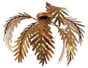 Vintage stropné svietidlo zlaté 45 cm - Botanica