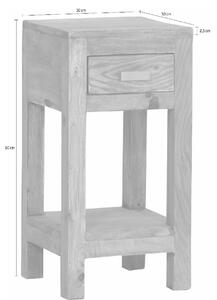 Massive home | Odkládací stolek Maya I MH6097/94 30 x 60 cm