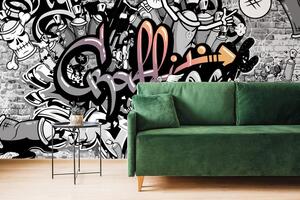 Samolepiaca tapeta moderné graffiti umenie