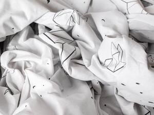 MKLozkoviny.sk Bavlnené obliečky Renforcé – Birds origami 140×200/70×90 cm
