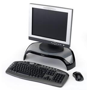 Podstavec pod monitor nastaviteľný, čierna/sivá