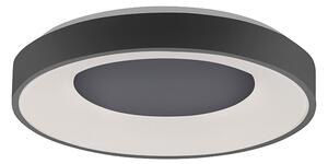 Moderné stropné svietidlo čierne vrátane 3-stupňového stmievania LED - Steffie