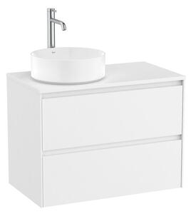 Kúpeľňová skrinka pod umývadlo Roca ONA 79,4x58,3x45,7 cm biela mat ONADESK802ZBML