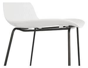 Biela barová stolička Kokoon Slade, výška 85 cm