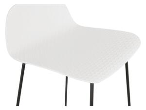 Biela barová stolička Kokoon Slade, výška 85 cm