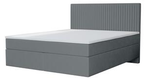 Čalúnená posteľ boxspring SENICA 2, 200x120, monolith 09