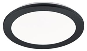 LED panel okrúhly čierny 26 cm vrátane LED 3-stupňové stmievanie - Lope