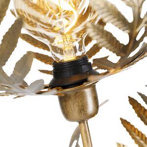 Vintage stojaca lampa zlatá 3-svetlá - Botanica Kringel