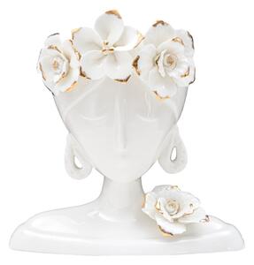 Biela porcelánová váza Mauro Ferretti Young Woman