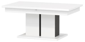 Konferenčný stolík GRACIA MR11 biela/čierna