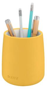 Žltý keramický téglik na ceruzky Leitz Cosy