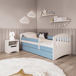 BabyBeds Detská posteľ s úložným priestorom Classic 1 Farebné prevedenie: Růžová, Velikost postele: 180x80 cm