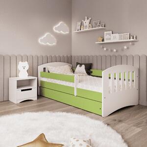 BabyBeds Detská posteľ s úložným priestorom Classic 1 Farebné prevedenie: Biela, Velikost postele: 180x80 cm
