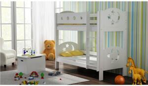Poschoďová postel' Pina 180/80 cm biela