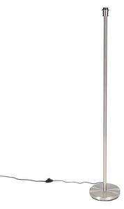 Moderná stojaca lampa oceľ bez tienidla - Simplo