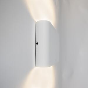 Moderné vonkajšie nástenné svietidlo biele 17,5 cm vrátane LED IP65 - Batt