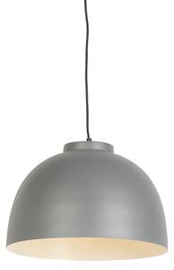 Škandinávska závesná lampa sivá 40 cm - Hoodi