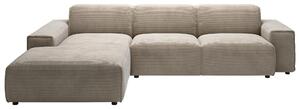 ROHOVÁ SEDAČKA, textil, taupe Livetastic - Sedačky, Online Only