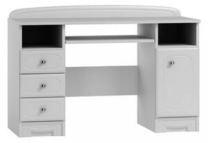 Písací stôl NB7 - Bianco bielá