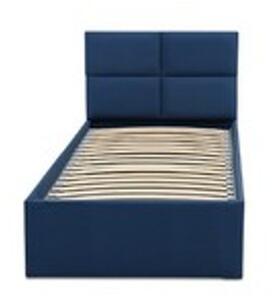 Čalúnená posteľ MONOS bez matraca rozmer 90x200 cm Granátová