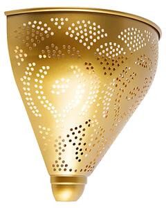 Orientálna nástenná lampa zlatá - Zayn