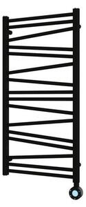 Radiátor elektrický SAT Lilon 97,5x50 cm čierna matná SATRALI975500EBL