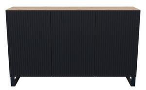 Komoda Remo Dub artisan/čierna