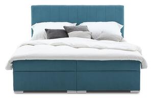 Čalúnená posteľ GRENLAND 160x200 cm Tmavosivá