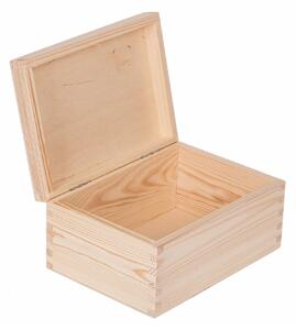 Krabička drevená 22x16x10,5 cm