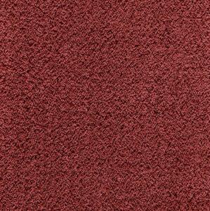 Metrážny koberec CASHMERE VELVET červený