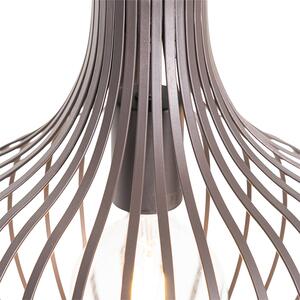 Moderná závesná lampa hnedá 3-svetlá - Sapphira