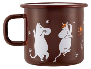 Muurla Hrnček Moomin Comet 0,55l, smalt / hnedý