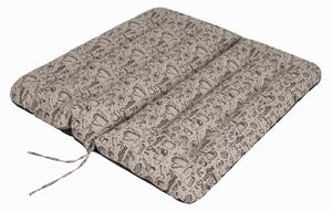 Vankúš na hojdačku ANIA 120 cm beige coffee