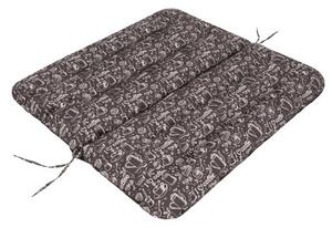 Vankúš na hojdačku ANIA 120 cm coffee brown