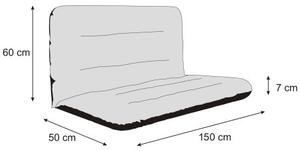 Vankúš na hojdačku ANIA 150 cm limetkový