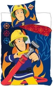 Posteľné obliečky Požiarnik Sam - Fireman Sam - 100% bavlna - 70 x 90 cm + 140 x 200 cm