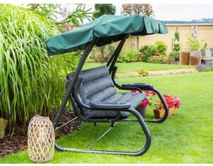 Vankúš na hojdačku ANIA 180 cm sivý