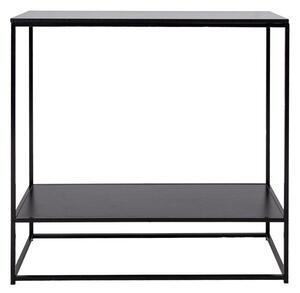 Čierny Konzolový stolík Vita 36 × 80 × 80 cm HOUSE NORDIC