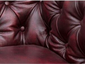 Massive home | Luxusní rohová pohovka Chesterfield I červená z pravé kůže 294x294 MH887CHES