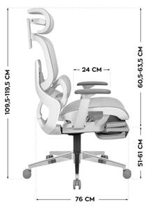 Kancelárska stolička Expert 9.3 Grey