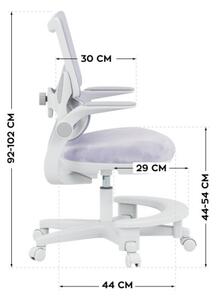 Detská otočná stolička Mark Adler Junior 5.7 Purple