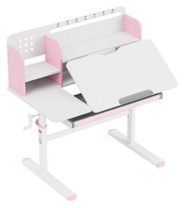 Detský rastúci písací stôl Mark Adler Study 5.7 Pink