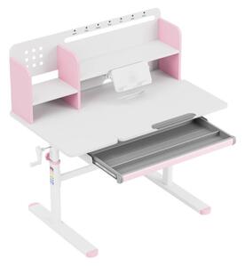 Detský rastúci písací stôl Mark Adler Study 5.7 Pink