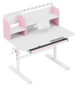 Detský rastúci písací stôl Mark Adler Study 5.7 Pink